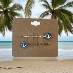 NEW Anchor’s Away Design Bobby-pin Set